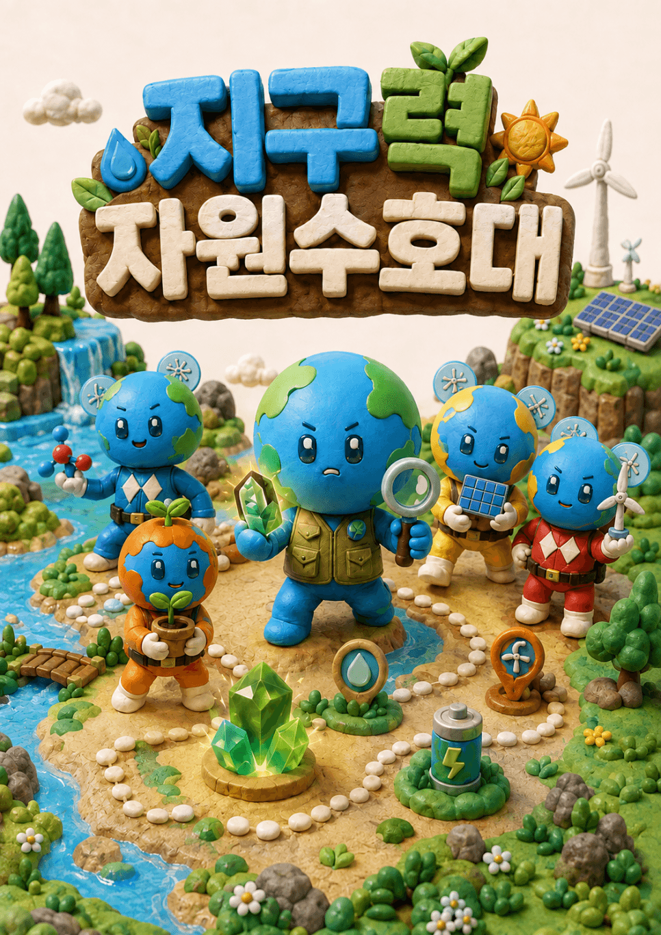 포스터 한 장으로 공간 전체를 게임의 무대로! 서울새활용플라자 <지구력 자원수호대>