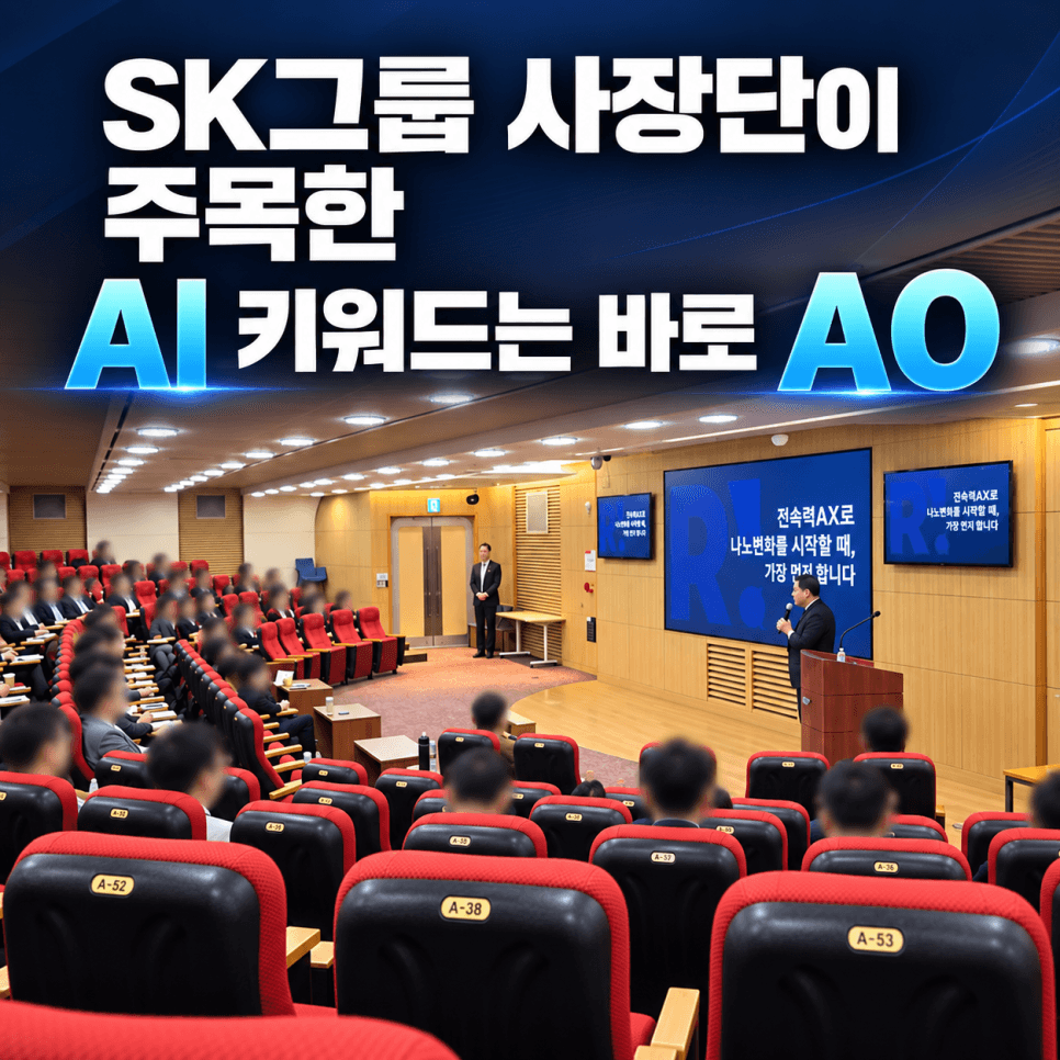 AO！SK集团 SUPEX追求协议会 总裁团关注的AI关键词